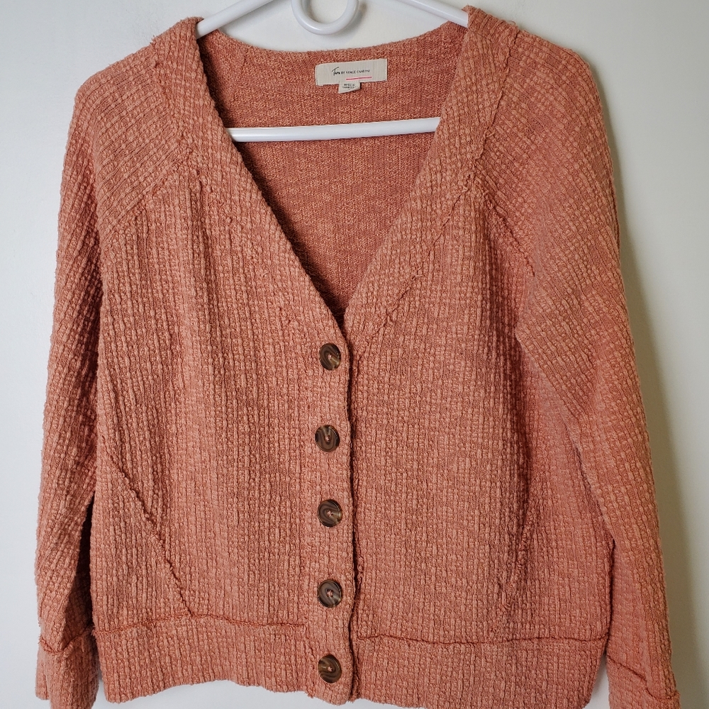 Two by Vince Camuto Textured Cardigan